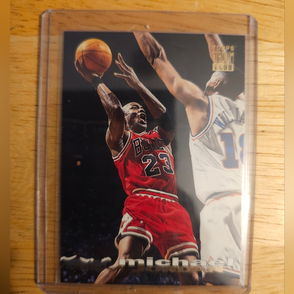 Michael Jordan Topps Stadium Club 92-93 One the Greatest Guard Basketbal